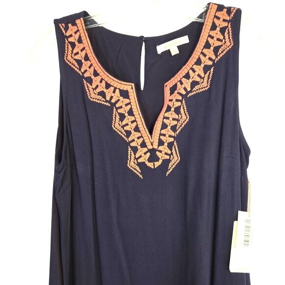 NWT Skies Are Blue Women's Dress SP PS Petite Small Blue Sun Misses Sz 4 6 New - Picture 2 of 8